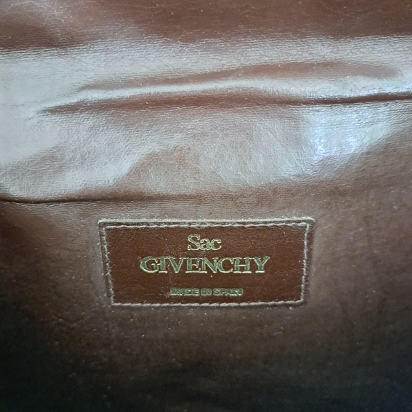 Sac Givenchy Vintage Signature Pattern Shoulder Bag. - Picture 4 of 11